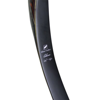 WHITE FEATHER Adarna - 62 Zoll - 25-50 lbs - One Piece Recurvebogen – Bild 5