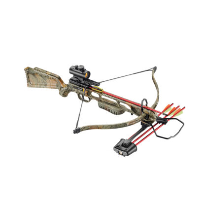 EK Archery Recurve Ambrust Jag 1 Deluxe 220fps Camo 175lbs - Red Dot