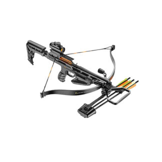 EK Archery JAG II Pro - Recurve Armbrust - 260fps Schwarz 175lbs Red Dot