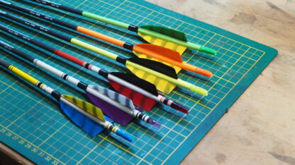 Jugendpfeil "Bandit" (.245) Komplettpfeil - Spine 800/900/1000 - (mit Spitze) – Bild 2