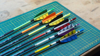 Jugendpfeil "Bandit" (.245) Komplettpfeil - Spine 800/900/1000 - (mit Spitze) – Bild 3