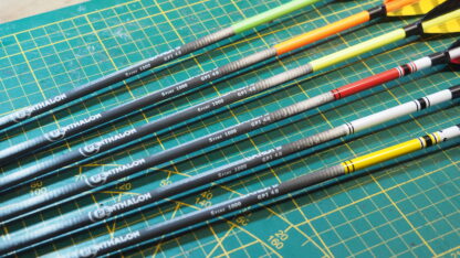 Jugendpfeil "Bandit" (.245) Komplettpfeil - Spine 800/900/1000 - (mit Spitze) – Bild 4