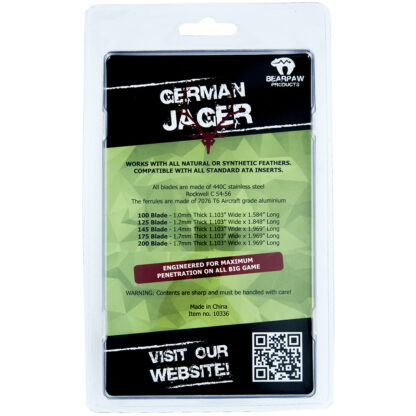 3er Pack Jagdspitze German Jager – Bild 2