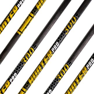 GOLD TIP "Hunter Pro Black" (±.001) - (.246) Carbonschaft (12 Stück)