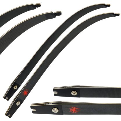 Wurfarme | SPIDERBOWS - ILF - SCB - Carbon/Bambus - 20-40 lbs – Bild 4