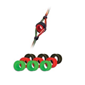 Truglo Peepsight Versa Peep Kit 1/8" 5/32" 3/16" (Schwarz, Rot, Grün)