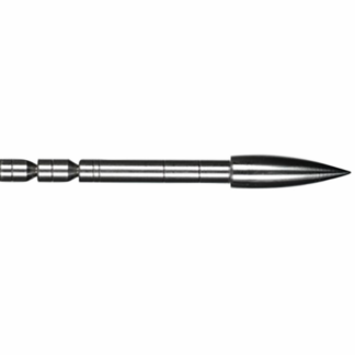 TopHat Glue-In Point SL Convex Aluminium 30-60grain