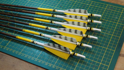 Penthalon "Timberstick" (±.006) – (.245) Komplettpfeil - Gelb (Mit Spitze) – Bild 2