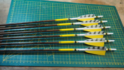 Penthalon "Timberstick" (±.006) – (.245) Komplettpfeil - Gelb (Mit Spitze) – Bild 4