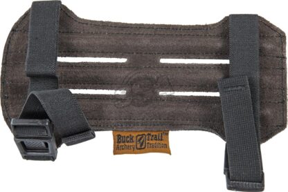 Buck Trail Traditional Armguard Single Pecan Premium Leather 18cm – Bild 5